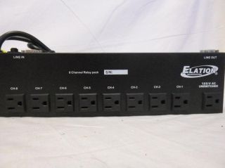 Elation Professional SC 8 System 8 Channel Lighting Control System