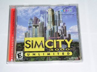  3000 Unlimited Scholastic Version PC Games 2000 Maxis Electronic Arts