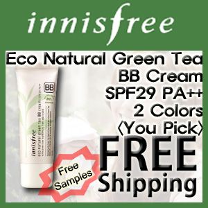 Innisfree] Eco Natural Green Tea BB Cream SPF29 PA++ 2 Colors Pick