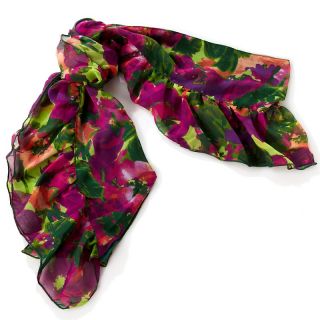 173 880 niecy nash collection niecy nash floral print boa scarf note
