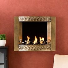 antique gold wall mount fireplace price $ 189 95 or 3 payments of $ 63