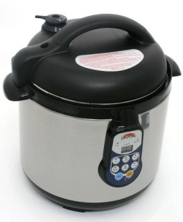 Benecasa Electric Pressure Cooker 6 3Qt Programmable Slow Cooker