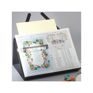 PROP IT Magnetic Needlework Chart Holder with Magnifier