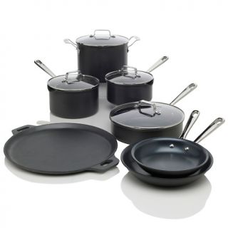 Emerilware™ Hard Anodized 10 piece Cookware Set with Cast Iron Pizza