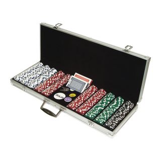 500 Dice Style 11.5 Gram Poker Chip Set
