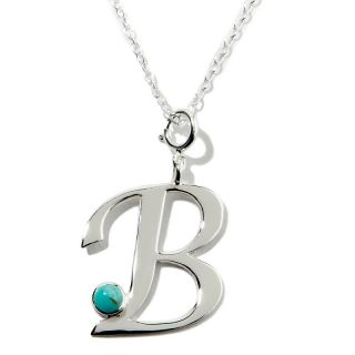  initial sterling silver pendant with 18 chain rating 17 $ 13 97 s h