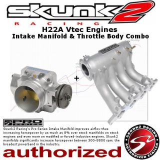 Skunk2 Pro Series Intake Manifold for H22 DOHC Vtec Engines