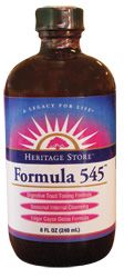 Formula 545 Cayces Spring Herbal Digestive Tonic 8 oz Proven Results