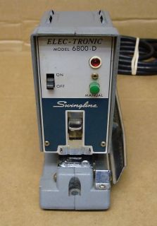 Swingline Elec Tronic Commercial Heavy Duty Electric Stapler 6800 D