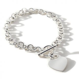sterling silver heart toggle 7 14 bracelet d 20120508181956257~191922