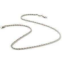 michael anthony jewelry stainless steel 17 rope chain $ 12 95