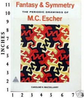 MC Escher 3 RARE Art Books Dealer Liquidates Collection