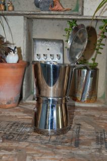 Giannina Express Espresso Maker Stove Top Brevettata 6 3 Cup