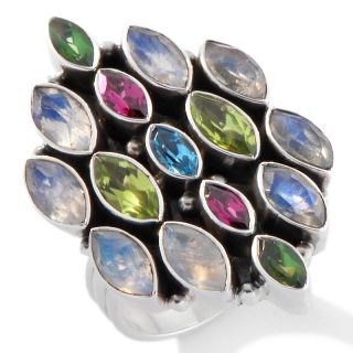 Nicky Butler Raj 2.5ct Moonstone and Multigemstone Sterling Silver