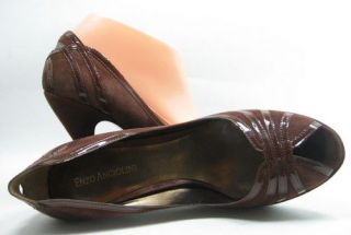 95 Enzo Angiolini Caring Brown Womens Shoes Pump 8 5
