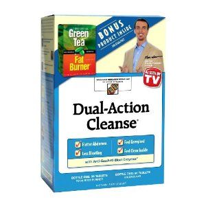  Nutrition Dual Action Cleanse with Green Tea Fat Burner Bonus Enzyme