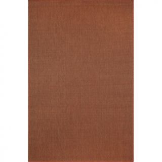 Liora Manné Terrace Plain Area Rug, Terracotta   23 x 35in