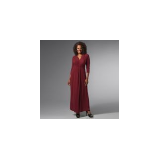  glamour badgley mischka v neck jersey maxi dress rating 28 $ 19 98