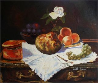 High Q. Hand Painted Oil Painting Repro Edouard Manet La Brioche