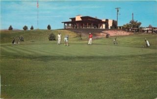 Elko Nevada Ruby View Golf Course Postcard