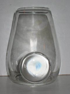 Clear Junior Size Bullseye Lantern Lamp Globe Fits Dietz Ham Rayo More