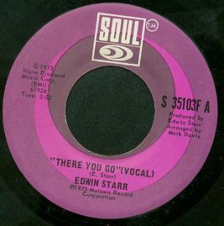 Edwin Starr 45 There You Go 70s SOUL LISTEN