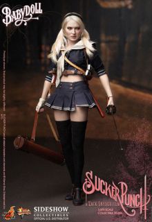 Hot Toys Babydoll Baby Doll EMILY BROWNING LUCY SUCKER PUNCH 12 Action