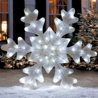  Outdoor Décor Improvements 36 LED Snowflake Christmas Decoration
