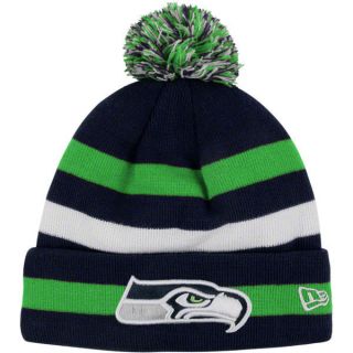 Seattle Seahawks New Era Official Sideline Knit Hat   NWT