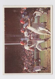  NFL Football 66 Set 52 Ernie Green Cleveland Browns vs Giants