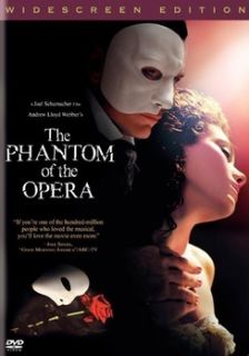 The Phantom of The Opera DVD 2005 Gerard Butler Emmy Rossum