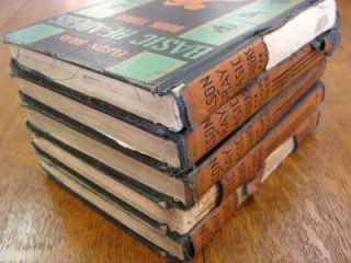1936 Antique Elson Gray Basic Readers Books Three Lot of 5