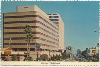 Encino CA California Vintage Postcard