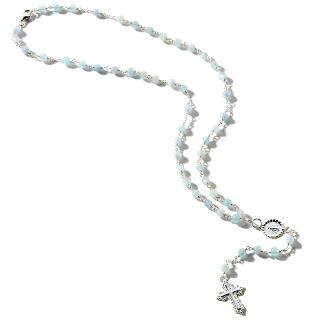 Jewelry Necklaces Drop Gemstone Sterling Silver 19 Rosary