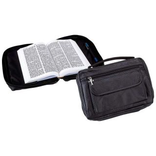 embassy italian stone design genuine leather bible cover this black