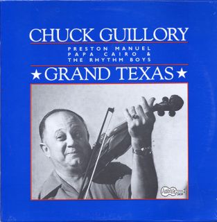 Chuck Guillory SEALED Cajun Fiddle LP Grand Texas