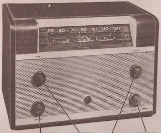 1947 Emerson 524 Radio Service Manual Schematic Repair PhotoFact