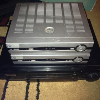 Motorola VIP1200 HD Cable TV Box and Panosonic VCR