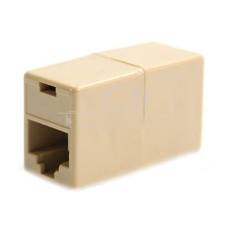  RJ45 Network Cable Extender Plug Coupler Joiner Ethernet Cat 5e