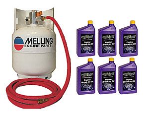 Pre Lube Engine Oiler Kit Includes: Melling Pre Lube Engine Oiler and