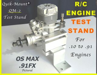 RC ENGINES TEST STAND   for most 10 to 91 engines ~ Airplane