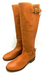 JCrew Emmett Leather Boots 6.5 $328 warm sienna winter brown