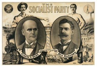 Eugene Debs Socialist Party Campaign Poster