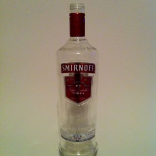 Smirnoff Vodka 1L Empty Bottle