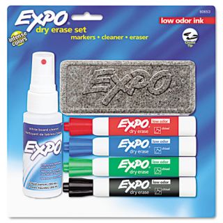 expo low odor dry erase markers starter set assorted