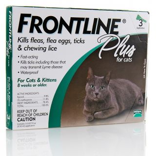 140 076 frontline frontline plus for cats 3 pack flea treatment rating