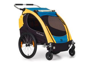 Burley Encore Child Trailer Bicycle Child Wagon 100LB Cap New Blue Tag