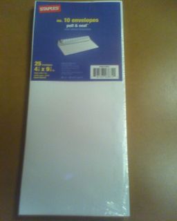 NEW 25 MAILING ENVELOPES 4 1 8 x 9 1 2 OFFICE SUPPLIES COLLECTIBLE