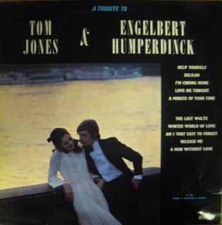 Tom Jones Engelbert Humperdinck Vinyl LP A Tribute To