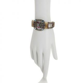 Heidi Daus Graceful Indulgence Crystal Accented Cuff Bracelet